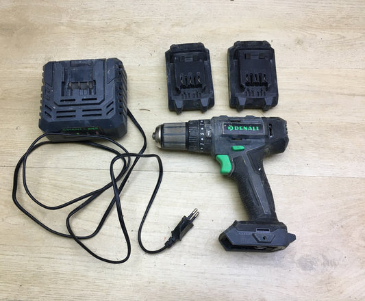 Denali AHD5278B Akku-Schlagbohrer 18 V (20 V max.), inkl. 2 Akkus, I30621