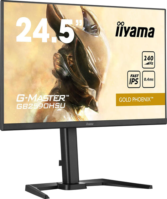 iiyama G-Master GB2590HSU-B5 Gold Phoenix Monitor 24.5" FHD FreeSync 240Hz 0.4ms 