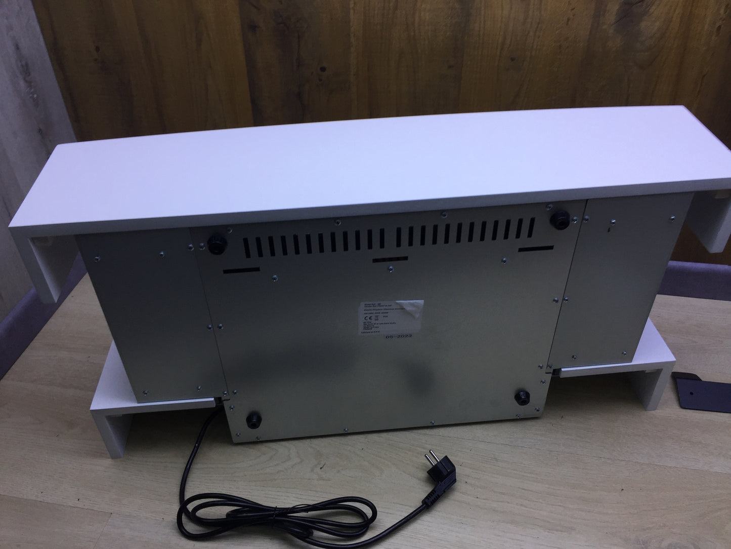 Chemin'Arte 185 Lounge Wandkamin mittelgroß weiß 82 x 21 x 42 cm, I23885