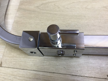 HOMELODY Duschsystem mit Thermostat und 30x30cm Kopfbrause Edelstahl, I32310