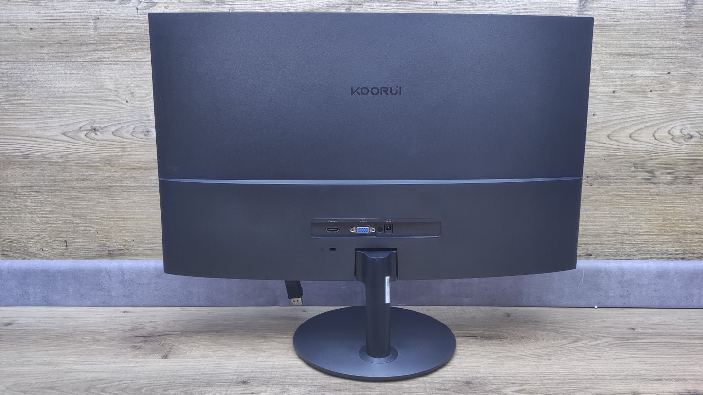 Koorui 24N5C Gaming Monitor 24" Curved FHD 1920x1080 HDMI VGA VA Panel 1800R 