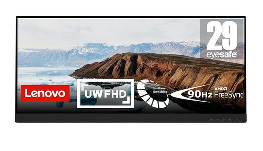 Lenovo L29w-30 Monitor 29" Ultrawide 2560x1080 HDMI DP AMD FreeSync 90Hz 4ms