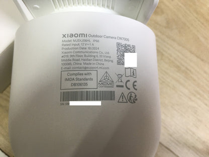 Xiaomi CW700S Überwachungskamera Aussen, weiß, 2.5K, I34018