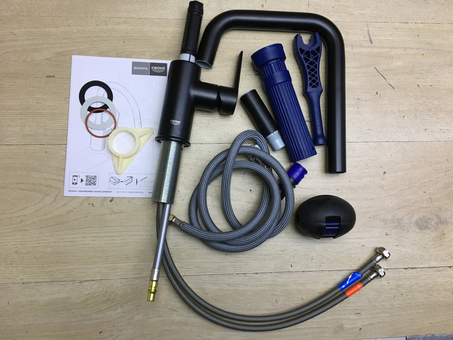 GROHE Start Einhand-Spültischarmatur (306312430), ausziehbar, Wasserhahn, I34288