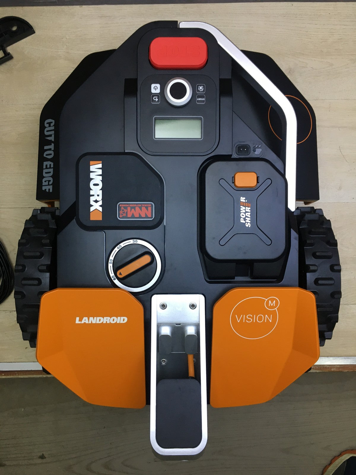 WORX Landroid Vision M550 Mähroboter ohne Begrenzungskabel WR205E, I34342