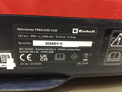 Einhell Freelexo CAM 500 robotic lawnmower (3413990) I33494 