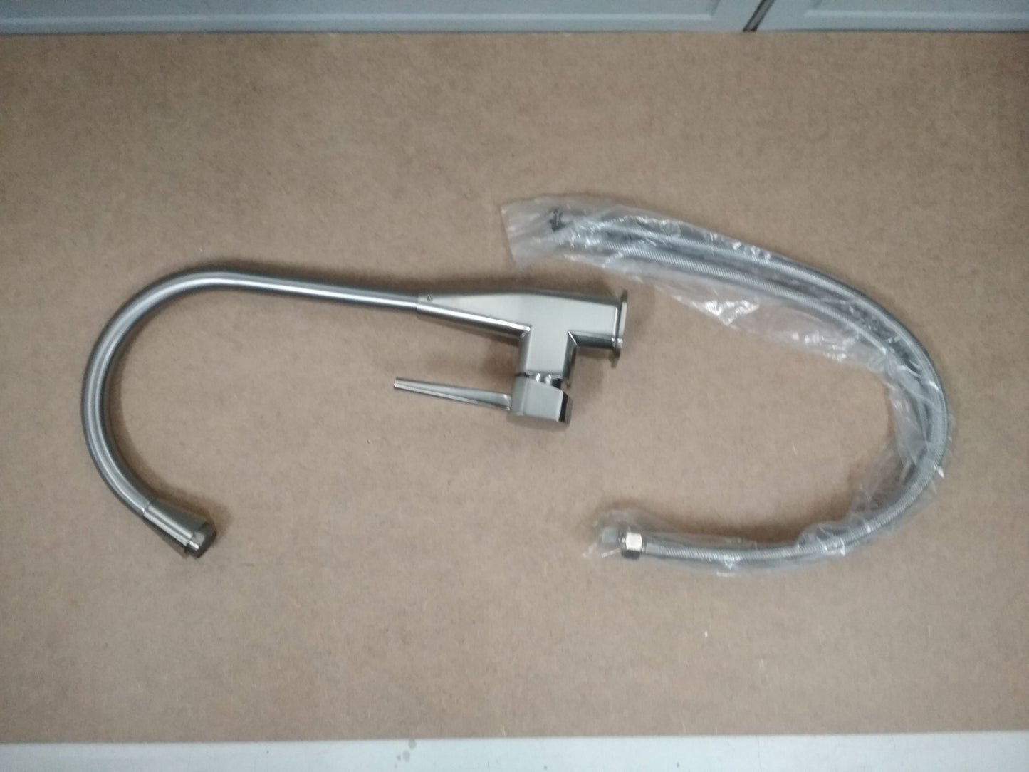 Auralum Küchenarmatur, Messing, Chrom, Mischbatterie, Rechnung V11586