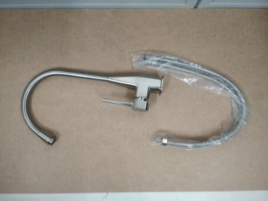 Auralum Küchenarmatur, Messing, Chrom, Mischbatterie, Rechnung V11586