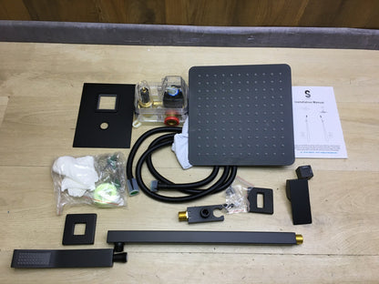 Rainsworth Duschsystem RW-DH-10W Unterputz, 25x25cm, I34291