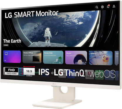LG MyView 32SR50F-W Smart Monitor 31.5" FHD 1920x1080 HDR10 HDMI WLAN webOS 