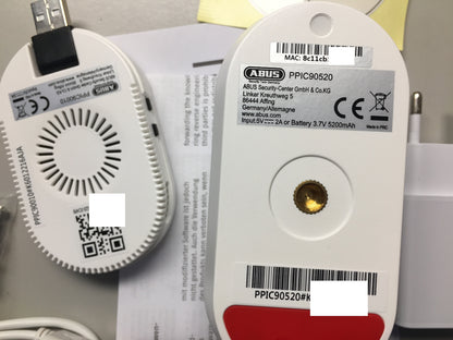 ABUS WLAN PPIC90520 Überwachungskamera mit Basisstation, I16074