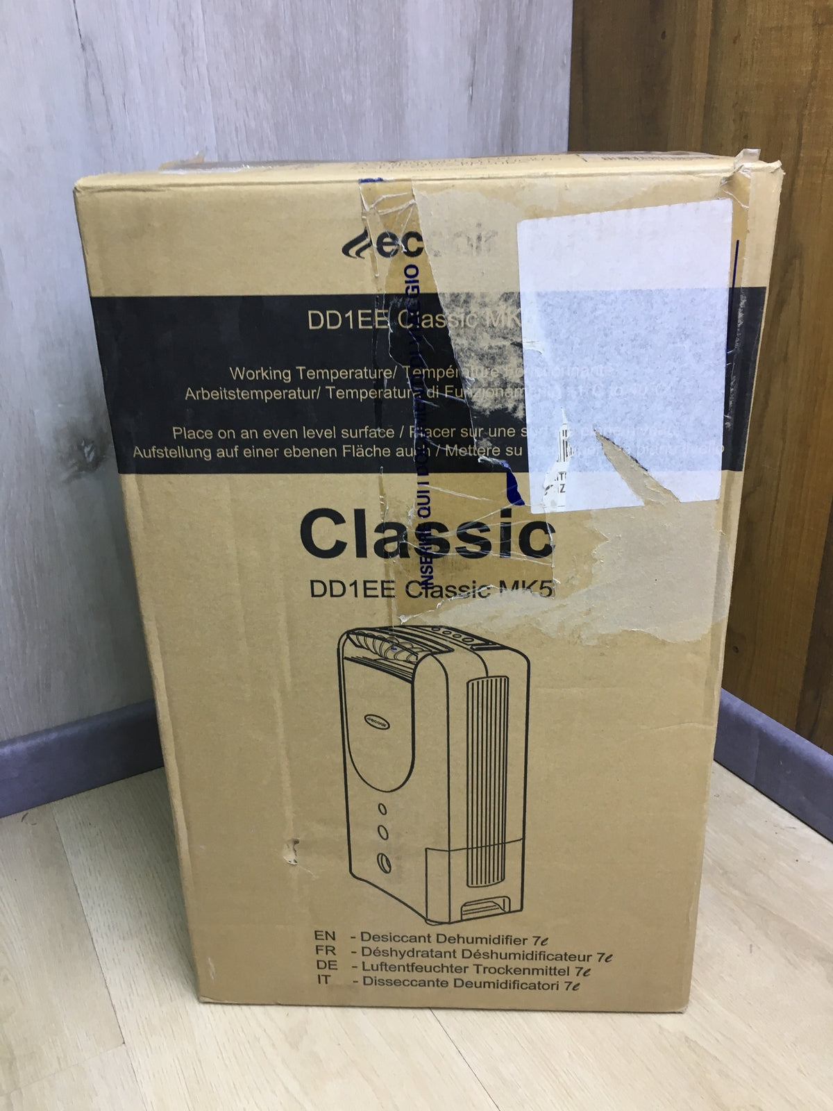 EcoAir DD1EE Classic MK5 Luftentfeuchter, weiß, I31326