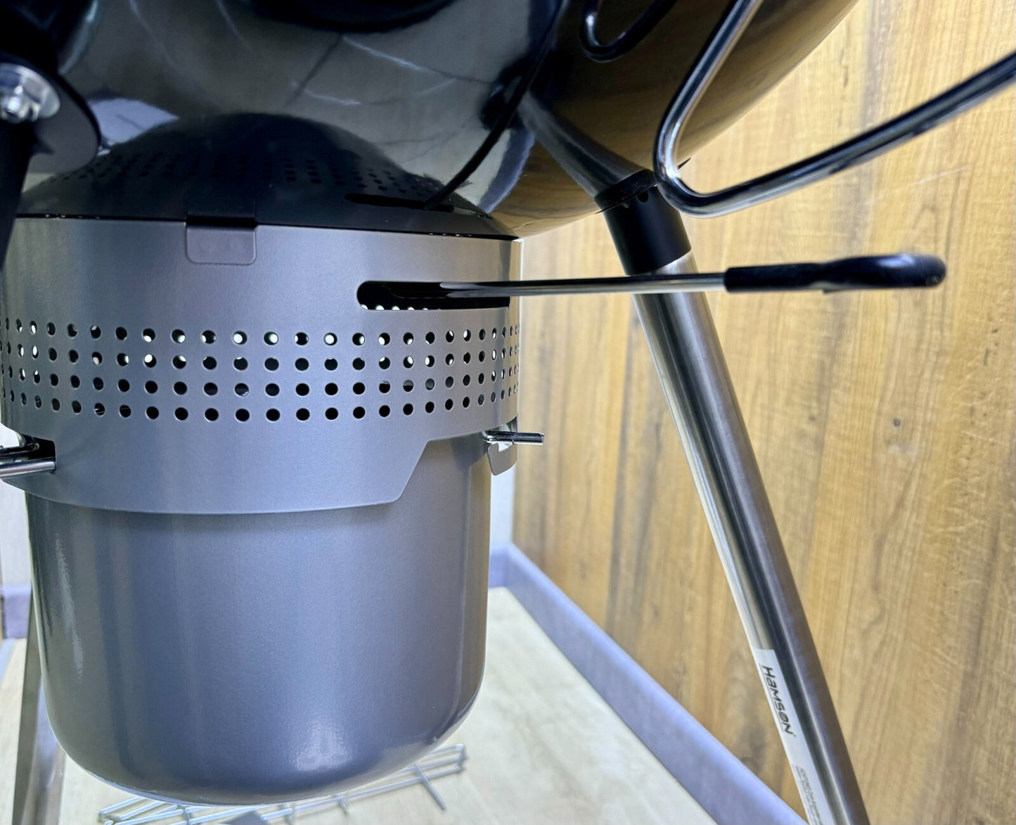 HAMSON YORK Compact Plus Holzkohlegrill Kugelgrill Barbecue Grillfläche Ø 53 cm