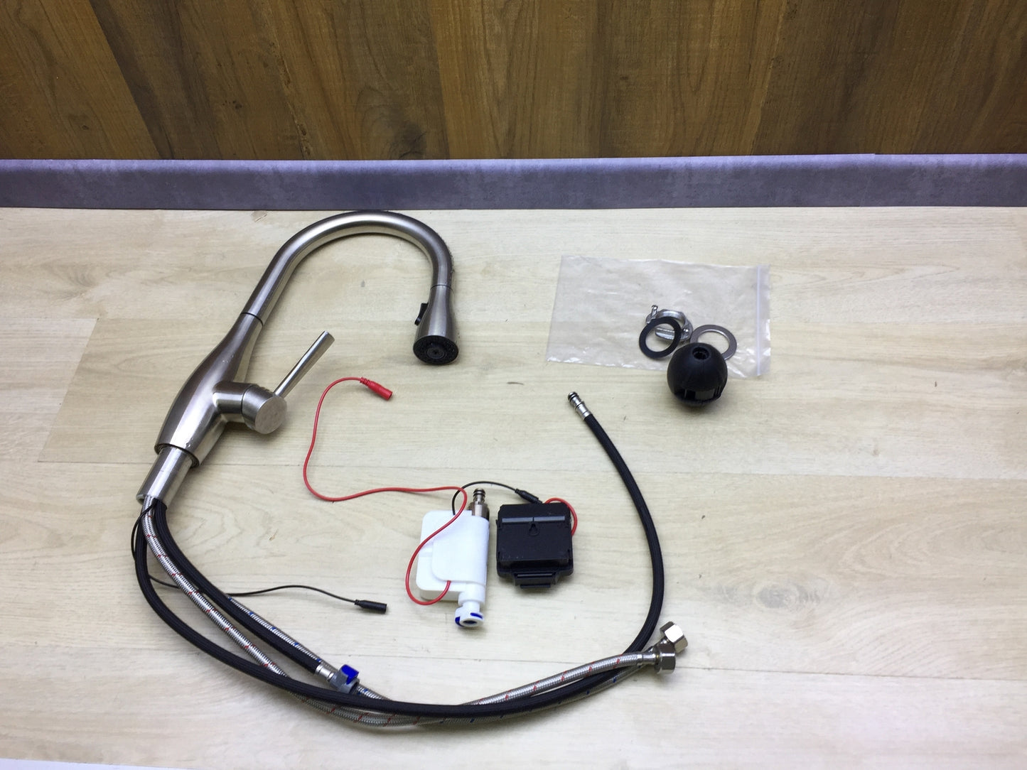 CREA Wasserhahn Küche mit 3 Funktionen Brause, Küchenarmatur, I21607