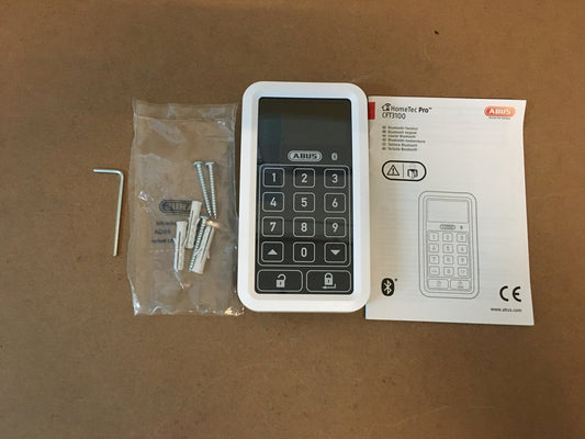ABUS Bluetooth-Tastatur HomeTec Pro CFT 3100 BT weiß, I32340