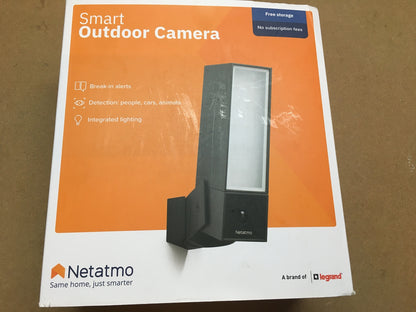 Netatmo Smarte Überwachungskamera NOC01, Außen, WLAN, I32136