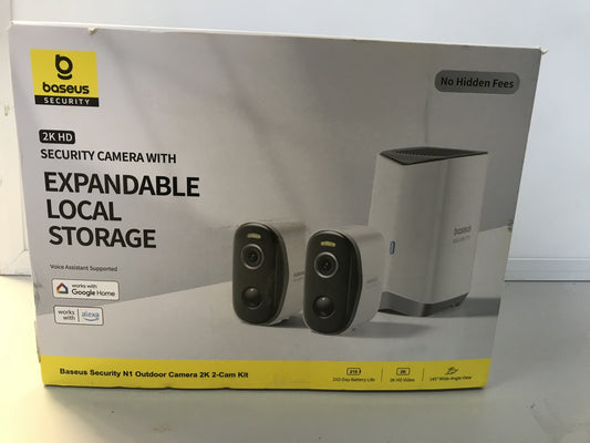 Baseus N1 Überwachunsset mit 2 Outdoor-Überwachungskameras, I31311