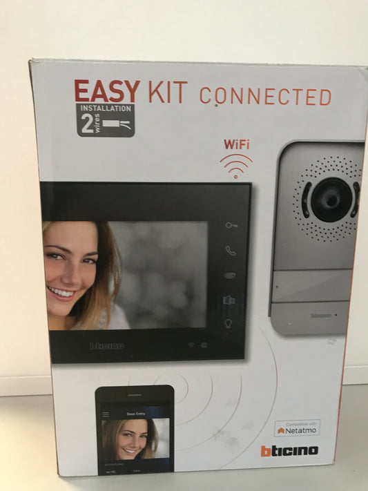 Bticino 318015 Easykit Video-Gegensprechanlage, Touchscreen 7 Zoll, I32191
