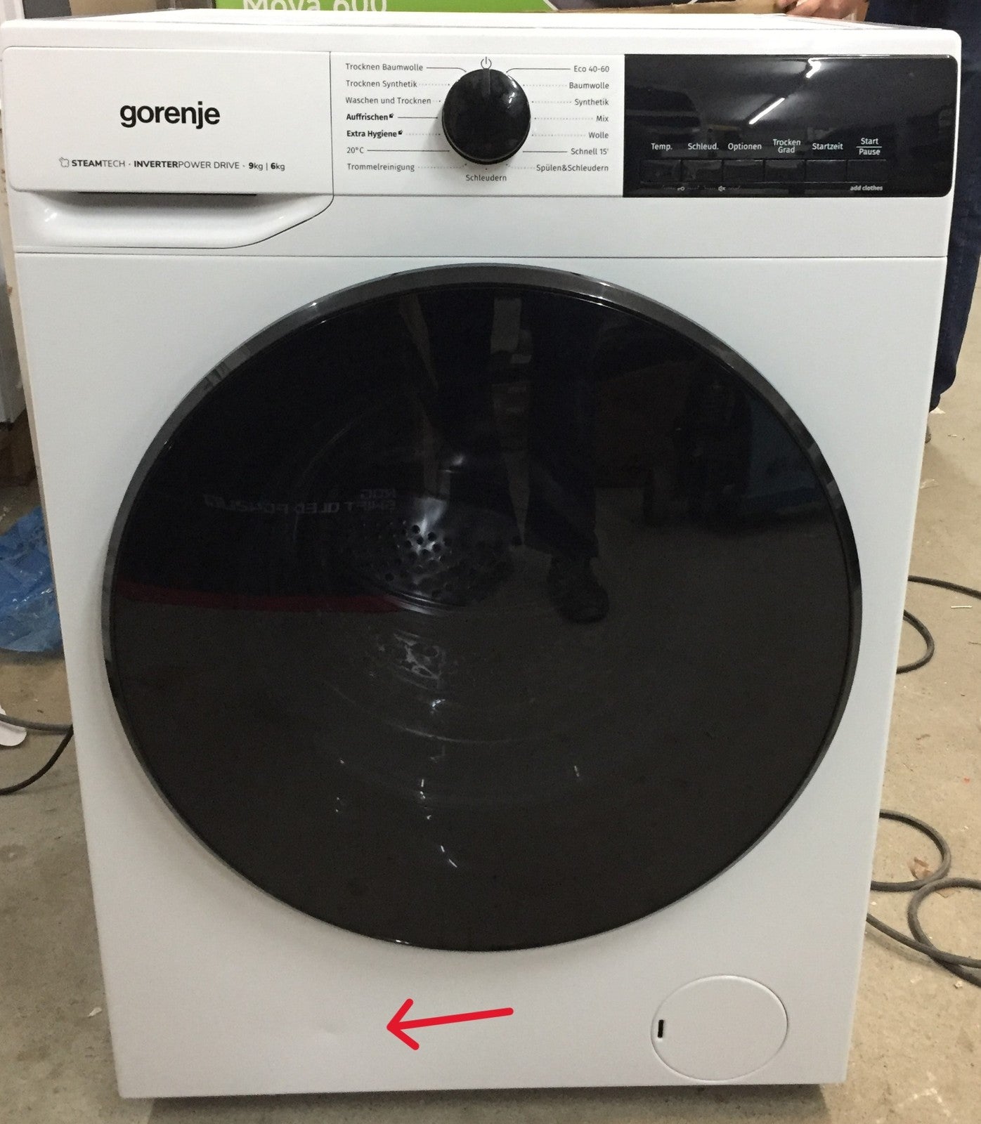 Gorenje G400 WD2A964ADPS/DE Waschtrockner Freistehend 9 kg 1400 U/min. SteamTech