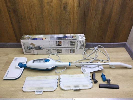 Black+Decker FSMH13E5-QS Dampfwischer mit Handreiniger 5 in 1, I33302