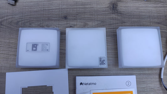 Netatmo Pack Intelligenter Thermostat + 3 Thermostatköpfe, Fernsteuerung, I32346