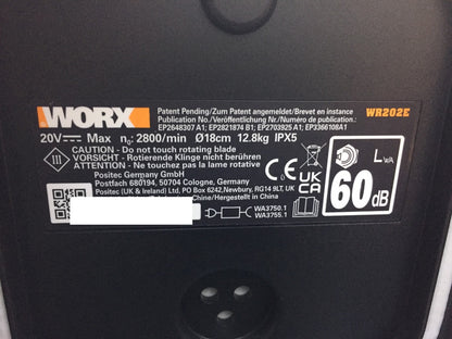 WORX Landroid Vision S250 Mähroboter WR202E, für Gärten bis 250m², I33633