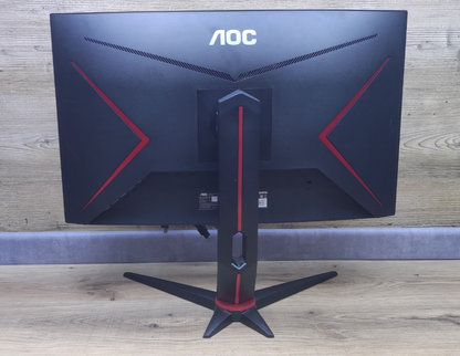 AOC C27G2ZU/BK Gaming Monitor 27" Curved FHD 1920x1080 AMD FreeSync 240Hz 0,5ms