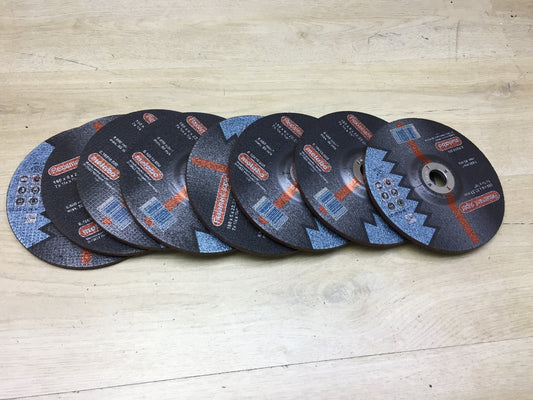 8x Metabo Schruppscheibe Flexiamant super 180 x 6 x 22,2 Inox 616610000 I27707