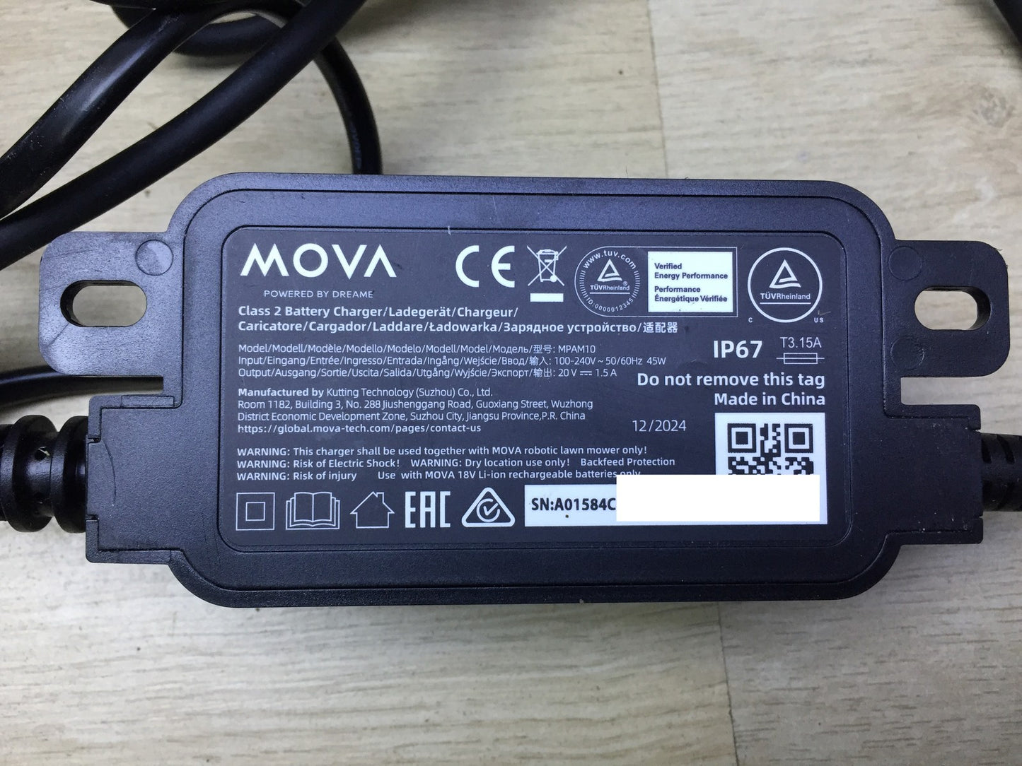 Dreame Mova 600 robotic lawnmower MLLM1110 for lawns up to 600 m² I33407