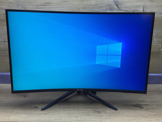 Crua CR270H Gaming Monitor 27" Curved FHD 1920x1080 VA HDMI DP FreeSync 180Hz Ey 