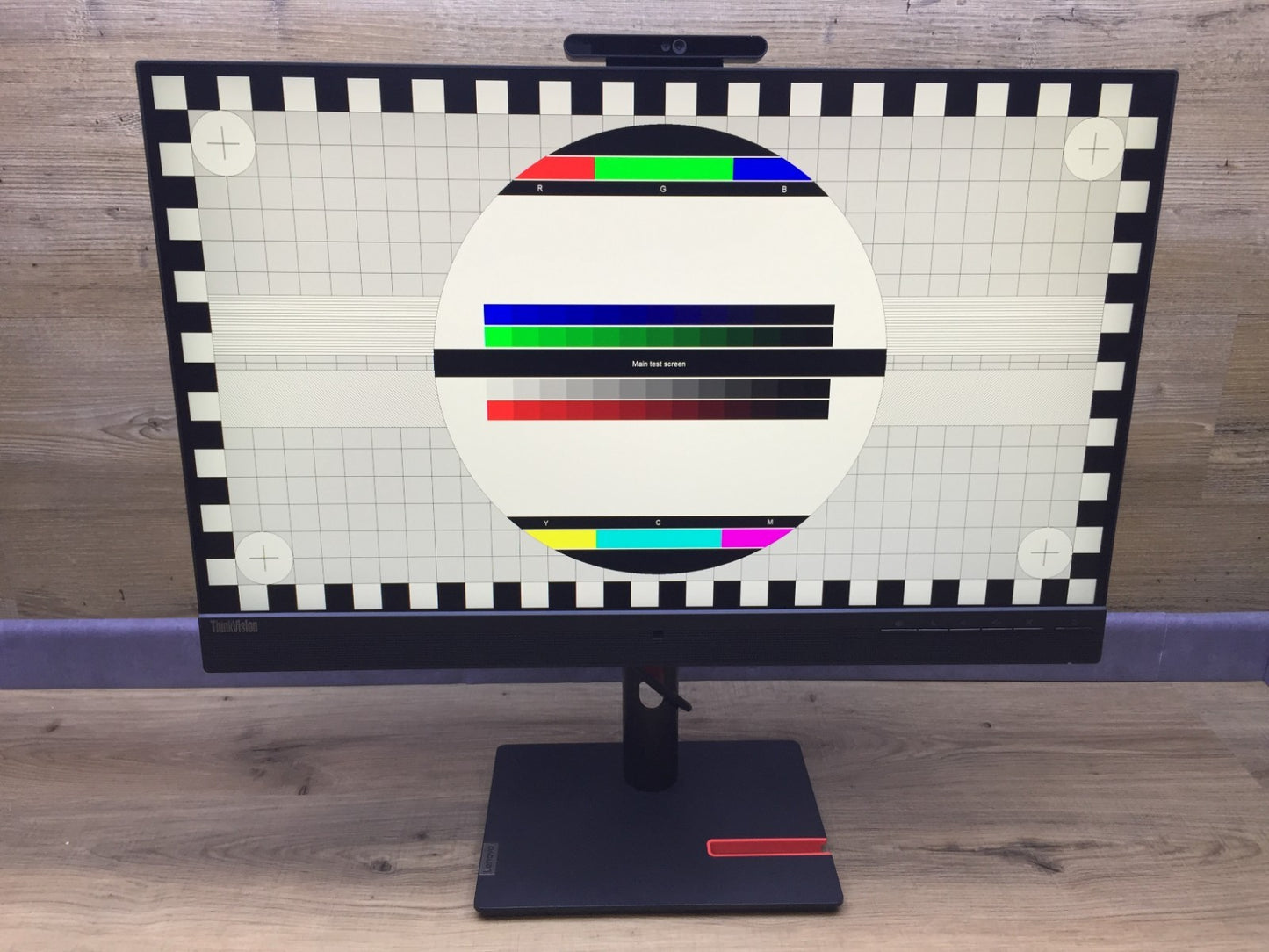 Lenovo ThinkVision T27hv-30 Monitor 27" WQHD 2560x1440 IPS Lautsprecher Webcam