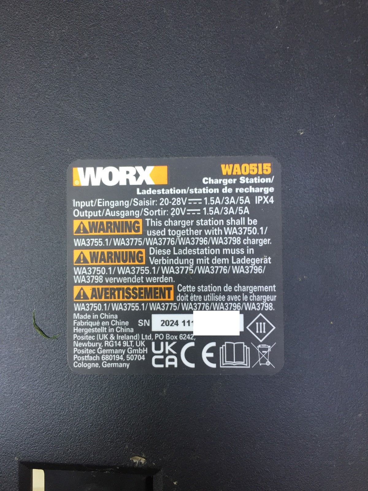 WORX Landroid Vision M550 Mähroboter WR205E für Gärten bis 550m² I33686