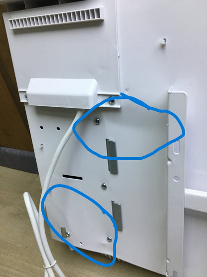 Carrera HW15J15 Heizkörper Keramik Glas LCD 1500 W weiß, I31492