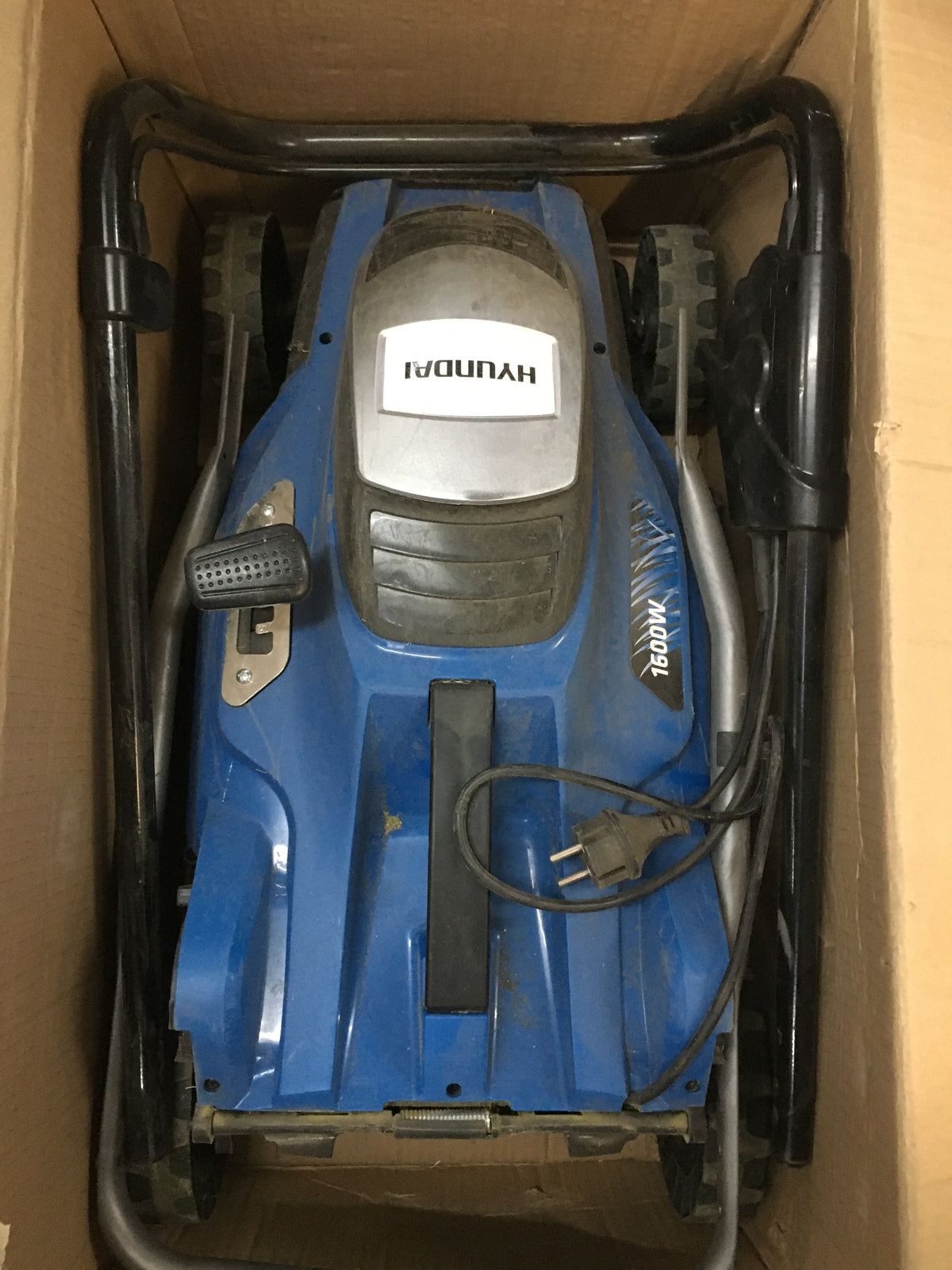 HYUNDAI HY-LM3601E Rasenmäher Elektro 1600 W, Blau, I06840