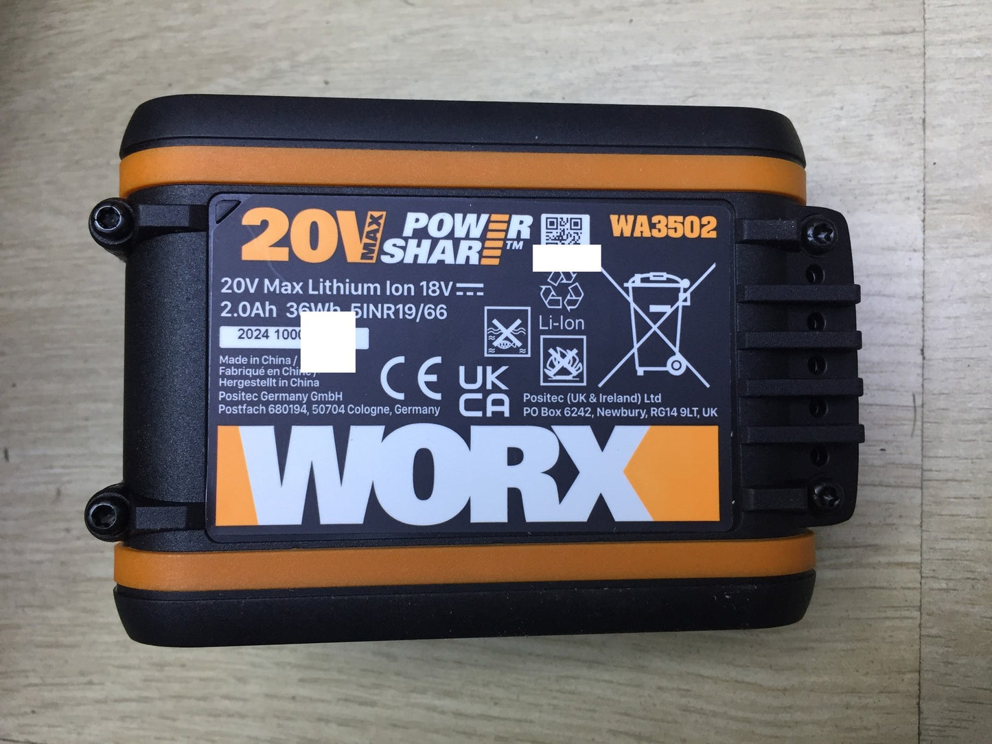 WORX Landroid Vision S250 Mähroboter WR202E für Gärten bis 250m² I33578