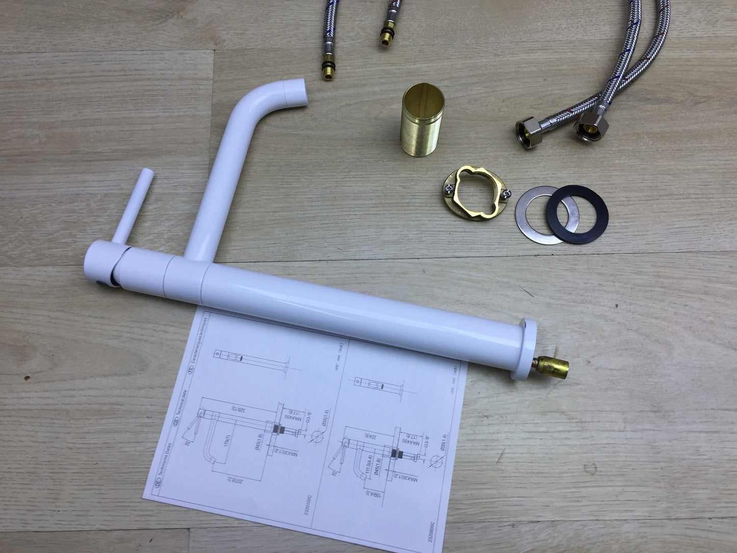 ARCORA Einhebel-Waschtischmischer 2320100W, Wasserhahn, I21680