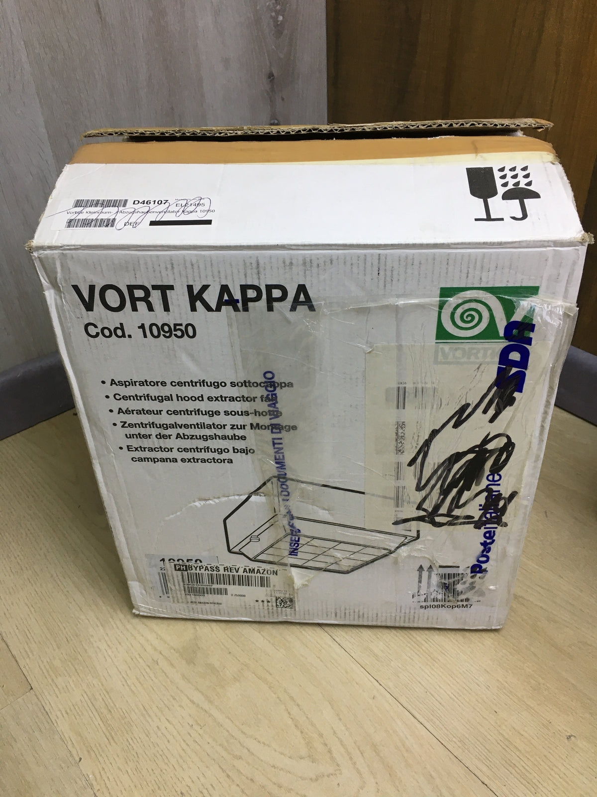 Vortice Kleinraum- /Abzugshaubenventilator Vort Kappa 90W 10950, I31229