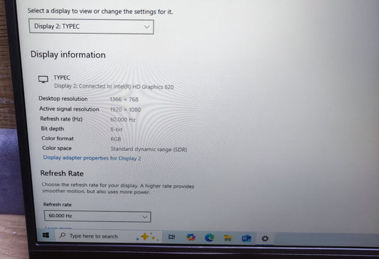 Yodoit PTM14 Tragbarer Monitor 14" FHD 1920x1080 Mini-HDMI USB-C 60Hz 2ms