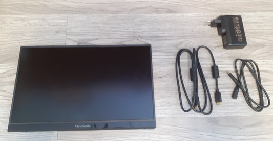 ViewSonic VG1655 portable USB-C monitor 15.6" FHD 1920x1080 IPS speaker 