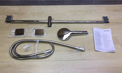 Duravit UV0682007010 Duschset 0,9 m, 3 Strahlarten, chrom, I33270