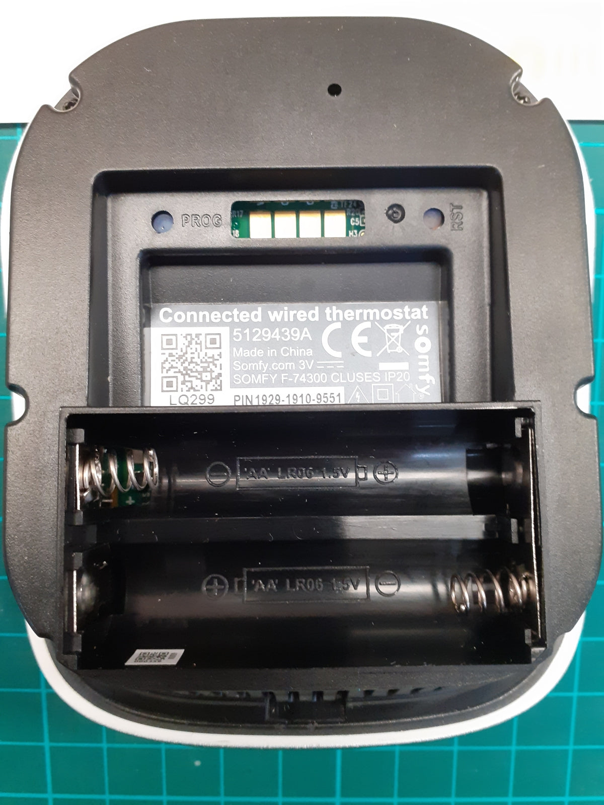 Somfy 2401498 Funk-Thermostat für Heizung oder Einzelkessel, I04864