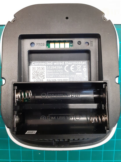 Somfy 2401498 Funk-Thermostat für Heizung oder Einzelkessel, I04864