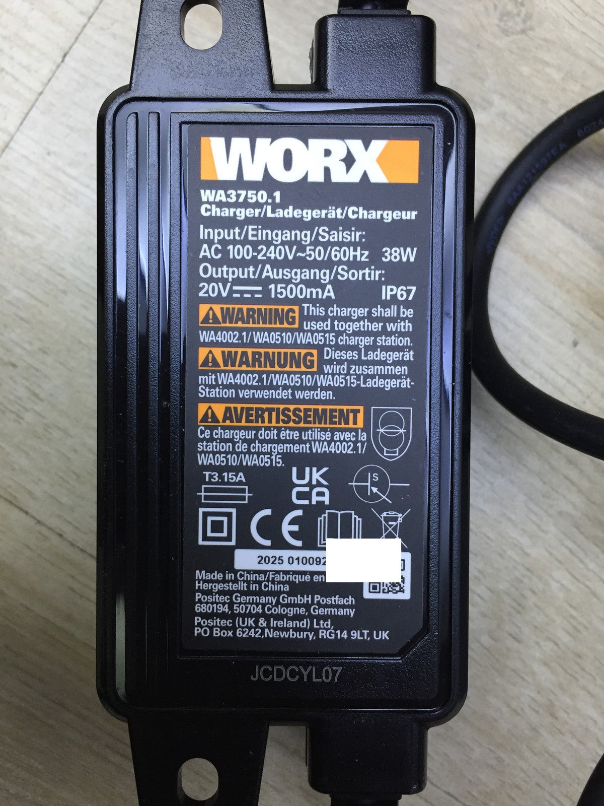 WORX Landroid Vision M600 Mähroboter WR206E.1 für Gärten bis 600m² I33979