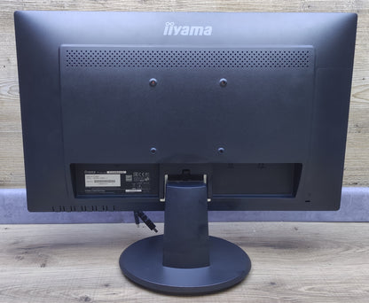 iiyama ProLite E2282HD-B1 Monitor 21.5" FHD 1920x1080 TN Panel VGA DVI 60Hz 5ms