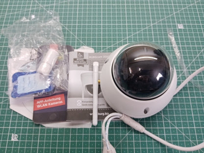 BURG-WÄCHTER Überwachungskamera mit Weitwinkel-Zoomobjektiv, V03356