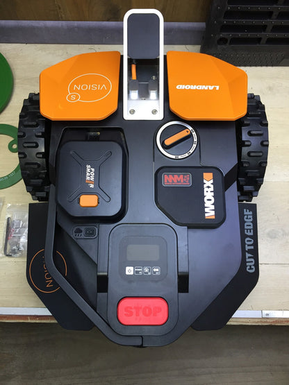 WORX Landroid Vision S250 robotic lawnmower WR202E, for gardens up to 250m², I33492