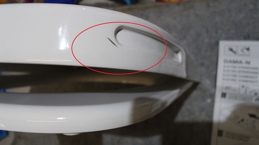 Roca 801511204 Dama Senso Ersatz-Toilettensitz R05195