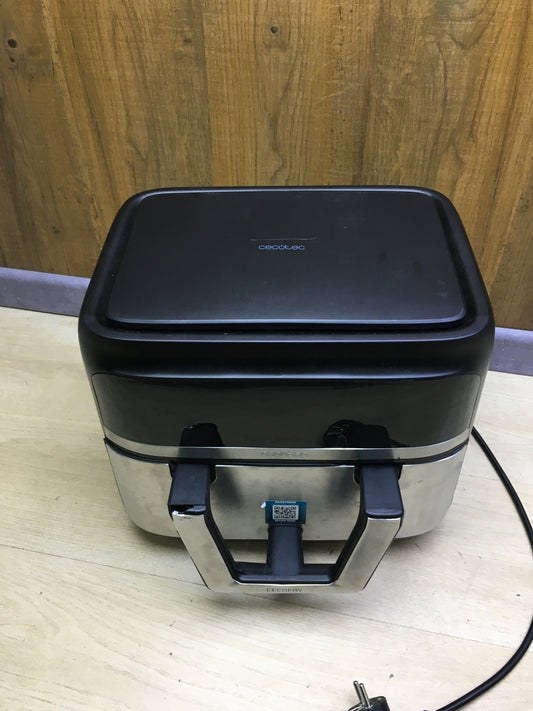 Cecotec 04996 Heißluftfritteuse CecoFry Dual 9000, 2850W, I31187