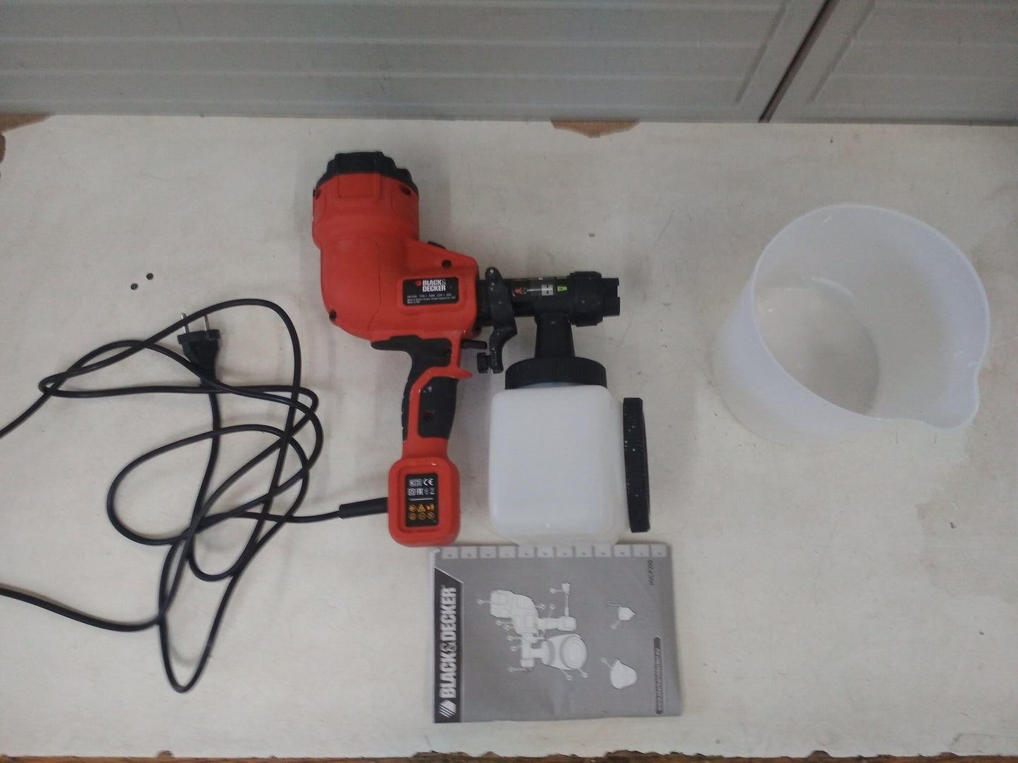 Black & Decker HVLP200 Niederdruck Spritzpistole 400 W, V09266