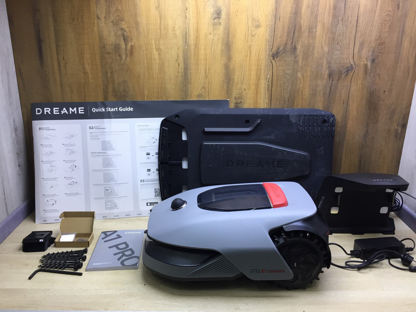 DREAME Intelligenter Mähroboter A1 Pro bis 2000m² 3D Sensor (MLLA7210) I33990